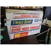 Image 1 : COLLECTABLE KRAFT DINNERS - INCLUDES HOCKEY CARDS - ASSORTED DATES - 1993-1996 - LARGE BOX