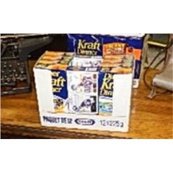 COLLECTABLE KRAFT DINNERS - INCLUDES HOCKEY CARDS - ASSORTED DATES - 1993-1996 - PARTIAL CASE