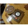 Image 1 : DESIGNOR WOOD CLOCK BOX AND ROUND BOX