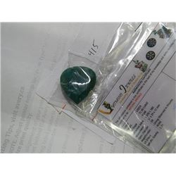 EMERALD GEM STONE - 72CT - MUESUM SIZE - PEAR CUT - INCLUDES CERTIFICATE