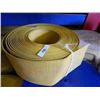 Image 1 : ROLL OF 4" BELTING - YELLOW