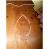 Image 2 : HAND CRAFTED WOOD CARVING - SIGNED ON BACK