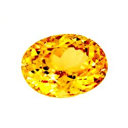 19.28 ct  Natural  Yellow  Tourmaline