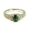 Alexandrite 1.40CT 14K White Gold Ring 5.66 Gram Diamond 0.34CT