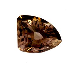 20.88 ct  Natural Greenish  & Brown Tourmaline
