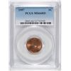 Image 1 : 1957 LINCOLN CENT, PCGS MS-66 RED