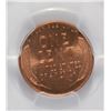 Image 3 : 1957 LINCOLN CENT, PCGS MS-66 RED