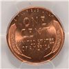 Image 3 : 1958 Lincoln Cent PCGS MS66 RED