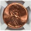 Image 2 : 1959 LINCOLN CENT, NGC MS-66 RED  LOOKS MS-67 TO US, MS-67 RED SELL AT $3500.00!
