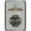 Image 1 : 1959-D FRANKLIN HALF DOLLAR, NGC  MS-65