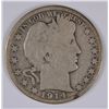 Image 1 : 1914 BARBER HALF DOLLAR G/VG