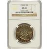 Image 1 : 1958 D FRANKLIN HALF DOLLAR NGC MS65 NICE ORIGINAL TONING