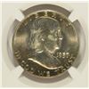 Image 2 : 1957 D FRANKLIN HALF DOLLAR NGC MS64 FBL BEAUTIFUL PURPLE TONING ON OBV.