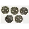 Image 2 : LOT of (5) GEM PROOF FRANKLINS, DATED 1956 -  1961