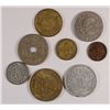 Image 1 : FOREIGN COIN LOT (8) EARLY 1900's FRANCS