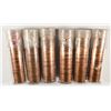 Image 1 : LOT of 6 - ORIGINAL GEM BU ROLLS of LINCOLN CENTS, 4 - 1958D & 2 - 1958