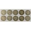 Image 1 : (10) 1916-D BARBER QUARTERS