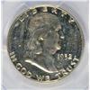 Image 2 : 1952 FRANKLIN HALF DOLLAR, PCGS PROOF-65!