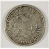 Image 2 : 1871-S SEATED HALF DOLLAR F/VF