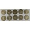 Image 2 : (10) 1906 BARBER HALF DOLLARS