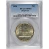Image 1 : 1936 DELAWARE COMMEN HALF DOLLAR PCGS MS-65