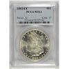Image 1 : 1882-CC MORGAN DOLLAR PCGS MS-64
