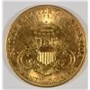 Image 2 : 1907 $20.00 GOLD LIBERTY, MS-64 FLASHY AND NICE!