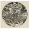 Image 2 : 1987 AMERICAN SILVER EAGLE, PCI MS-70 PERFECT RARE! BOOKS FOR $2500.00