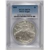 Image 1 : 2004 AMERICAN SILVER EAGLE, PCGS MS-70 PERFECT!