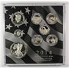 Image 1 : 2014 LIMITED EDITION SILVER U.S. PROOF SET, ONLY 50,000 MADE!