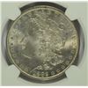 Image 2 : 1882 MORGAN SILVER DOLLAR, NGC MS-65 GEM SUPER!