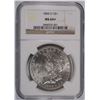 Image 1 : 1884-O MORGAN SILVER DOLLAR, NGC MS 64+