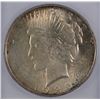 Image 2 : 1925-S PEACE SILVER DOLLAR, ICG MS-62