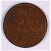Image 2 : 1874 INDIAN CENT XF