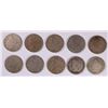 Image 1 : (10) 1887 V-NICKEL'S VG'S