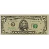 Image 1 : 1977 $5 FEDERAL RESERVE NOTE (MAJOR MINT ERROR-GUTTER FOLD)