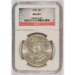 1900 MORGAN DOLLAR NGC MS-64+