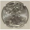 Image 2 : 2011 SILVER AMERICAN EAGLE NGC MS-69