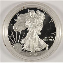 2014 PROOF SILVER AMERICAN EAGLE
