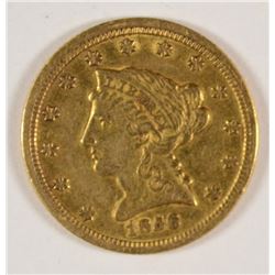 1856-O $2.5 GOLD LIBERTY XF
