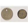 Image 1 : THREE CENT NICKEL & THREE CENT SILVER (LOW GRADE)