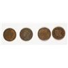 Image 1 : (4) LOW GRADE LARGE CENTS