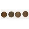 Image 2 : (4) LOW GRADE LARGE CENTS