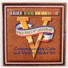 Image 1 : WWII (50TH ANNIVERSARY) COMMEMORATIVE COIN & VICTORY MEDAL SET