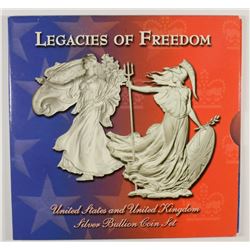 LEGACIES OF FREEDOM SET (SILVER EAGLE, BRITANIA)