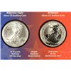 Image 2 : LEGACIES OF FREEDOM SET (SILVER EAGLE, BRITANIA)