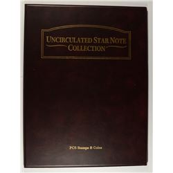 UNCIRUCLATED STAR NOTE COLLECTION ($1, $2, $5, $10, $20)