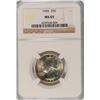 Image 1 : 1955 WASHINGTON QUARTER, NGC MS-65 GEM