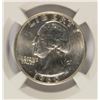 Image 2 : 1960 WASHINGTON QUARTER, NGC MS-66 SUPERB!