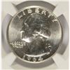 Image 2 : 1964 WASHINGTON QUARTER, NGC MS-65 GEM